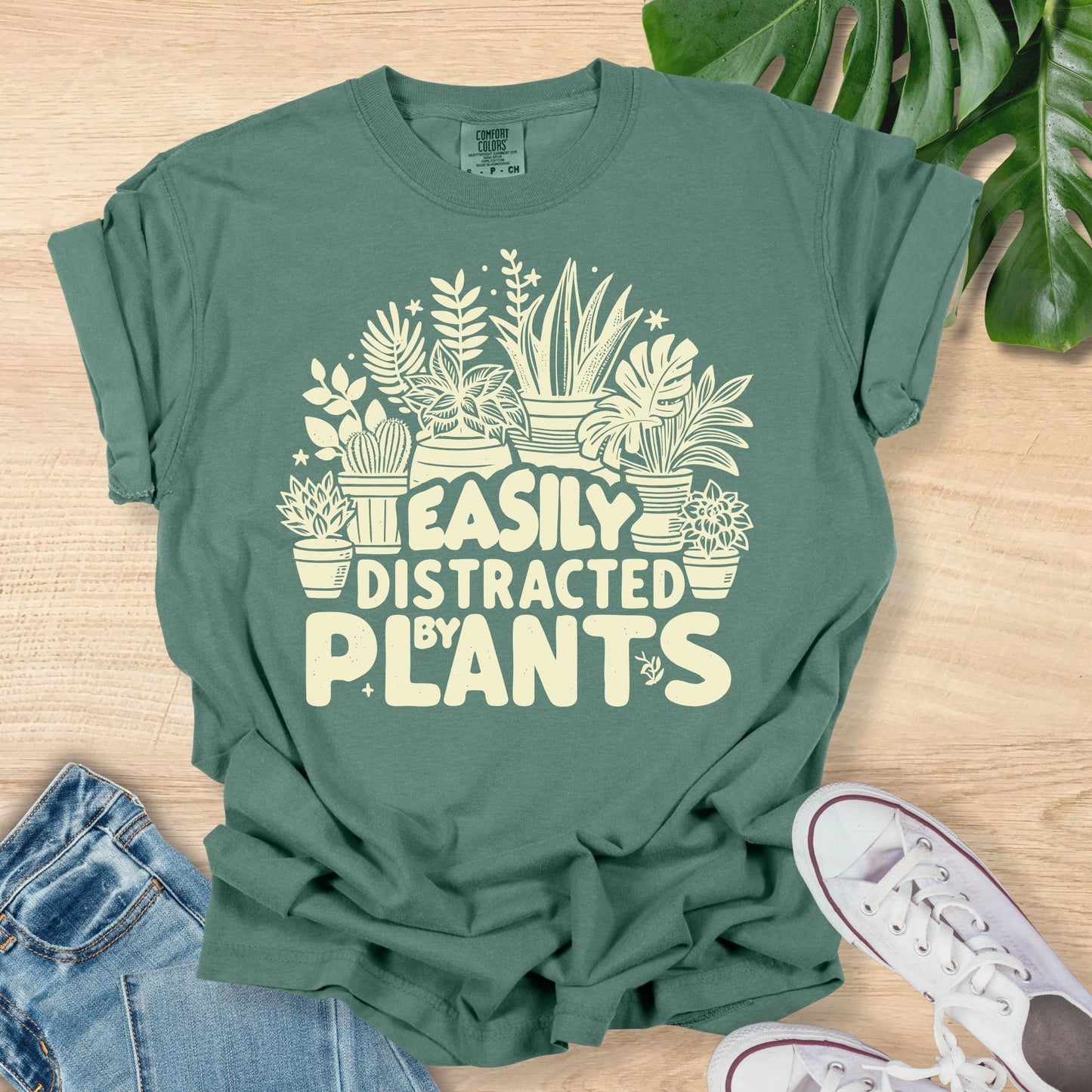 Easily Distracted By Plants Shirt