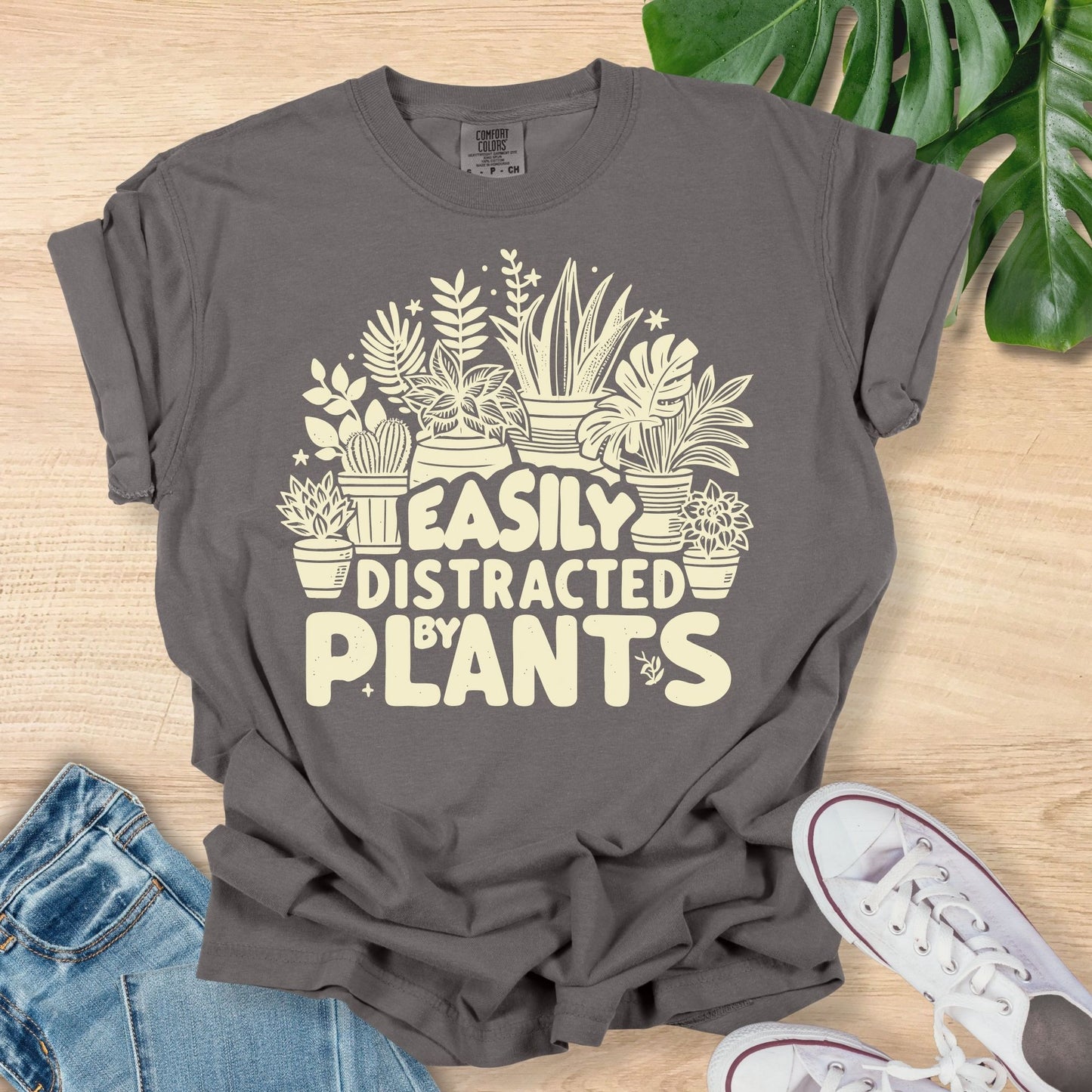 Easily Distracted By Plants Shirt