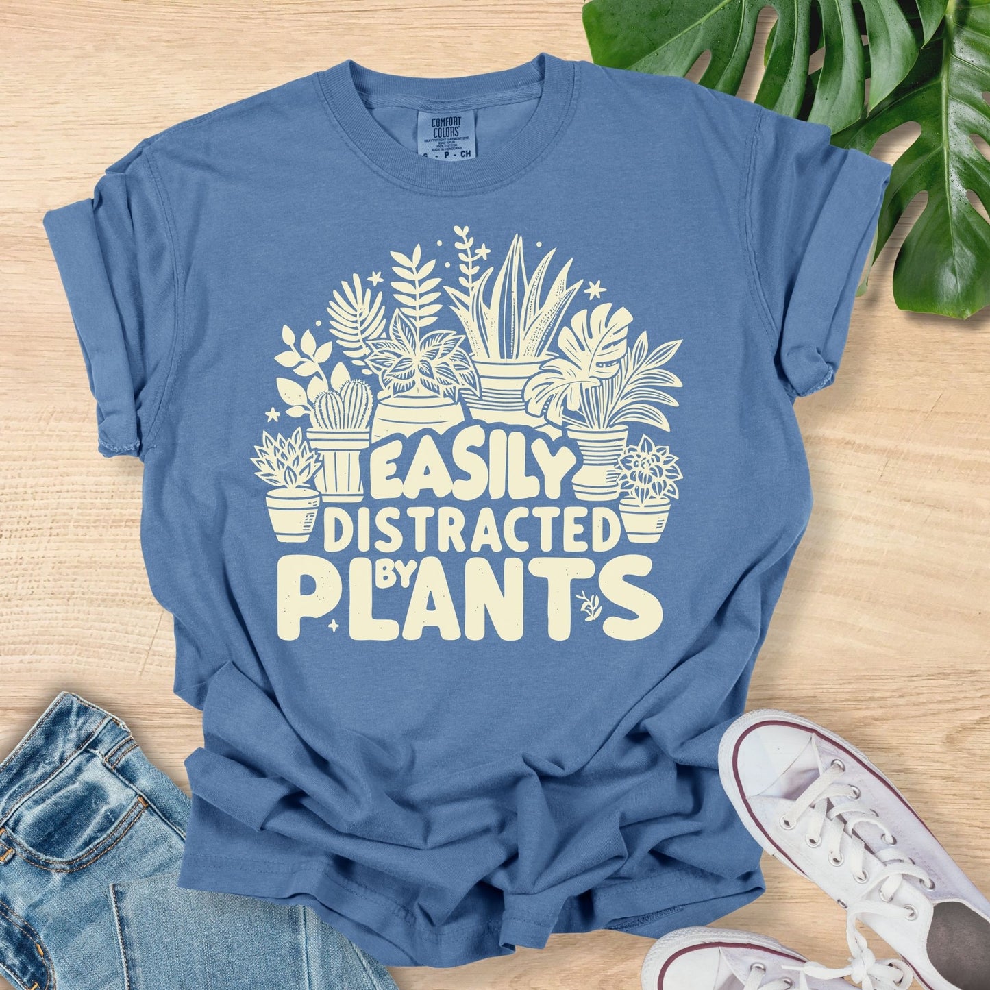 Easily Distracted By Plants Shirt