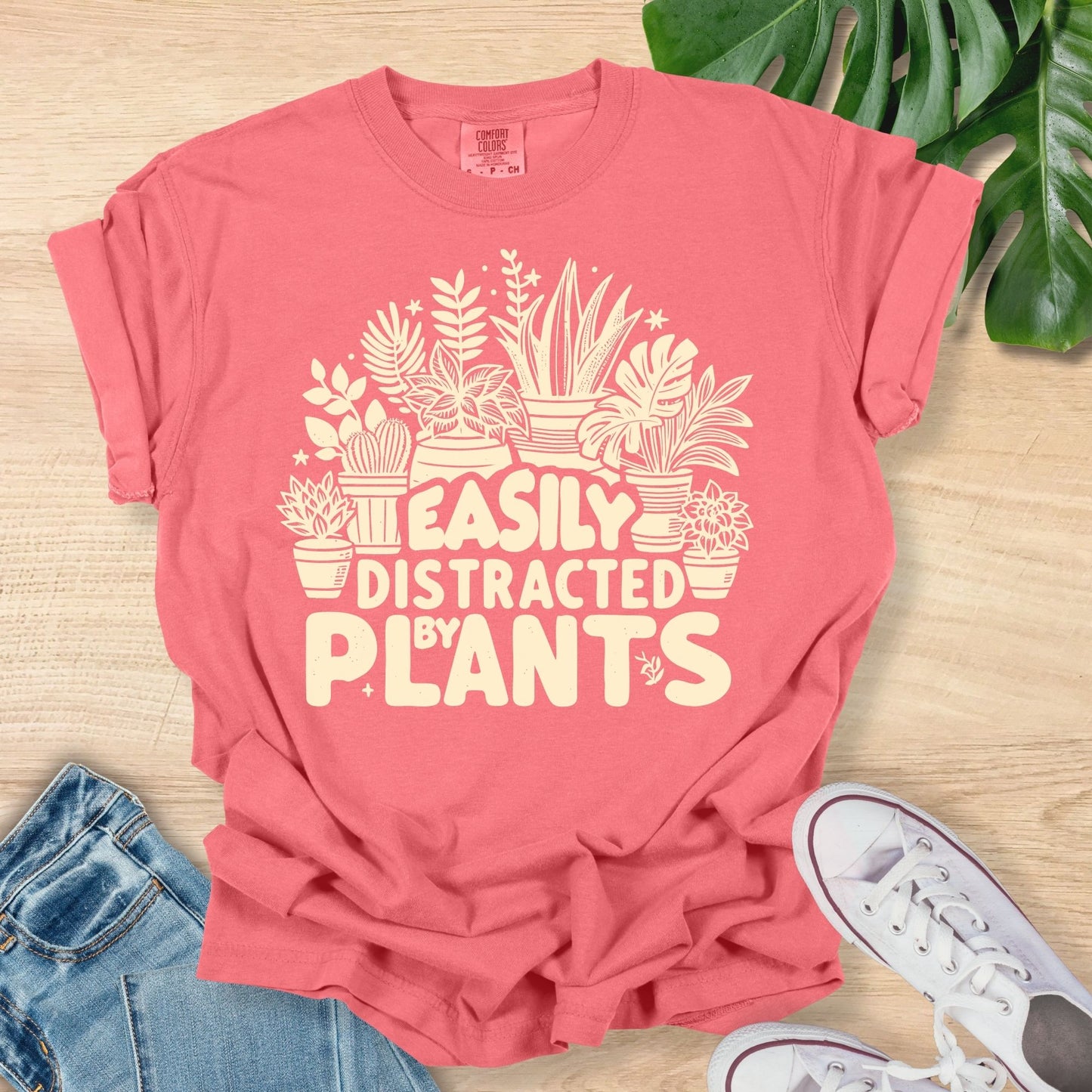 Easily Distracted By Plants Shirt