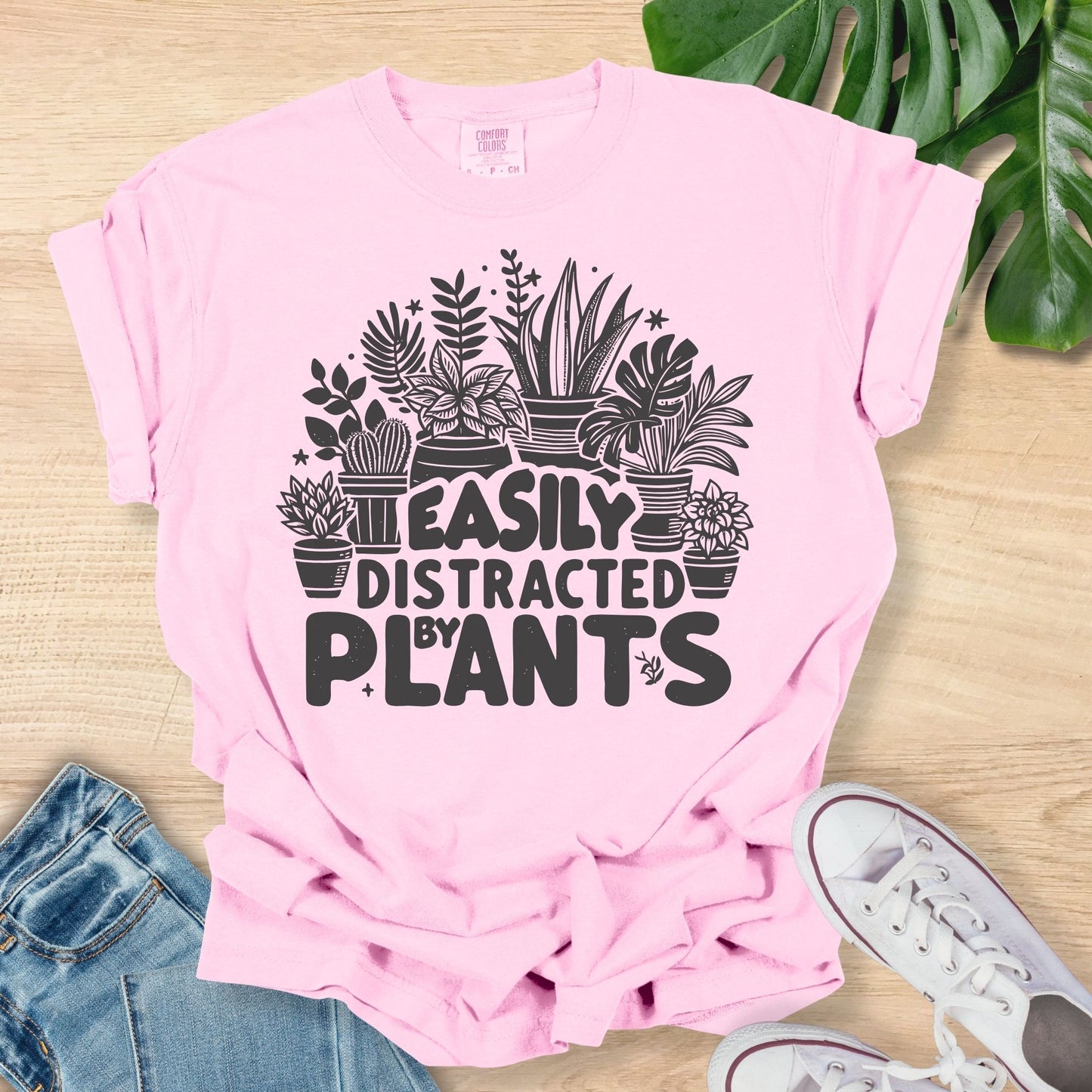 Easily Distracted By Plants Shirt