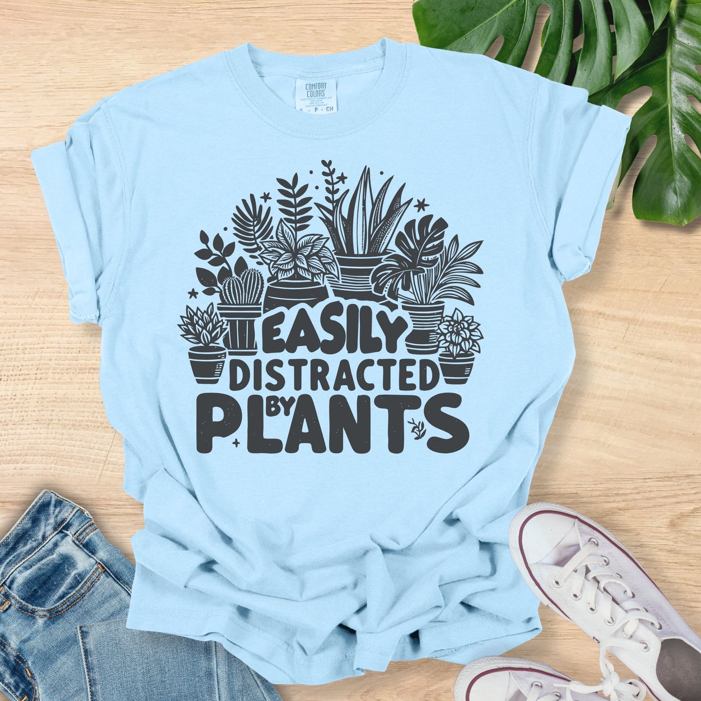 Easily Distracted By Plants Shirt