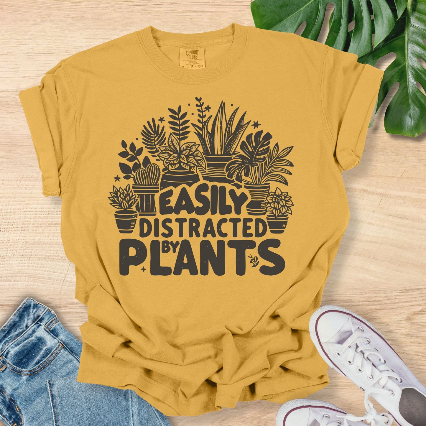 Easily Distracted By Plants Shirt