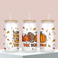 Football Season Glass Can Tumbler Cup for Her
