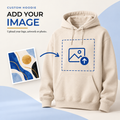 Custom Hoodie – Upload Your Own Design | Personalized Pullover Hoodie