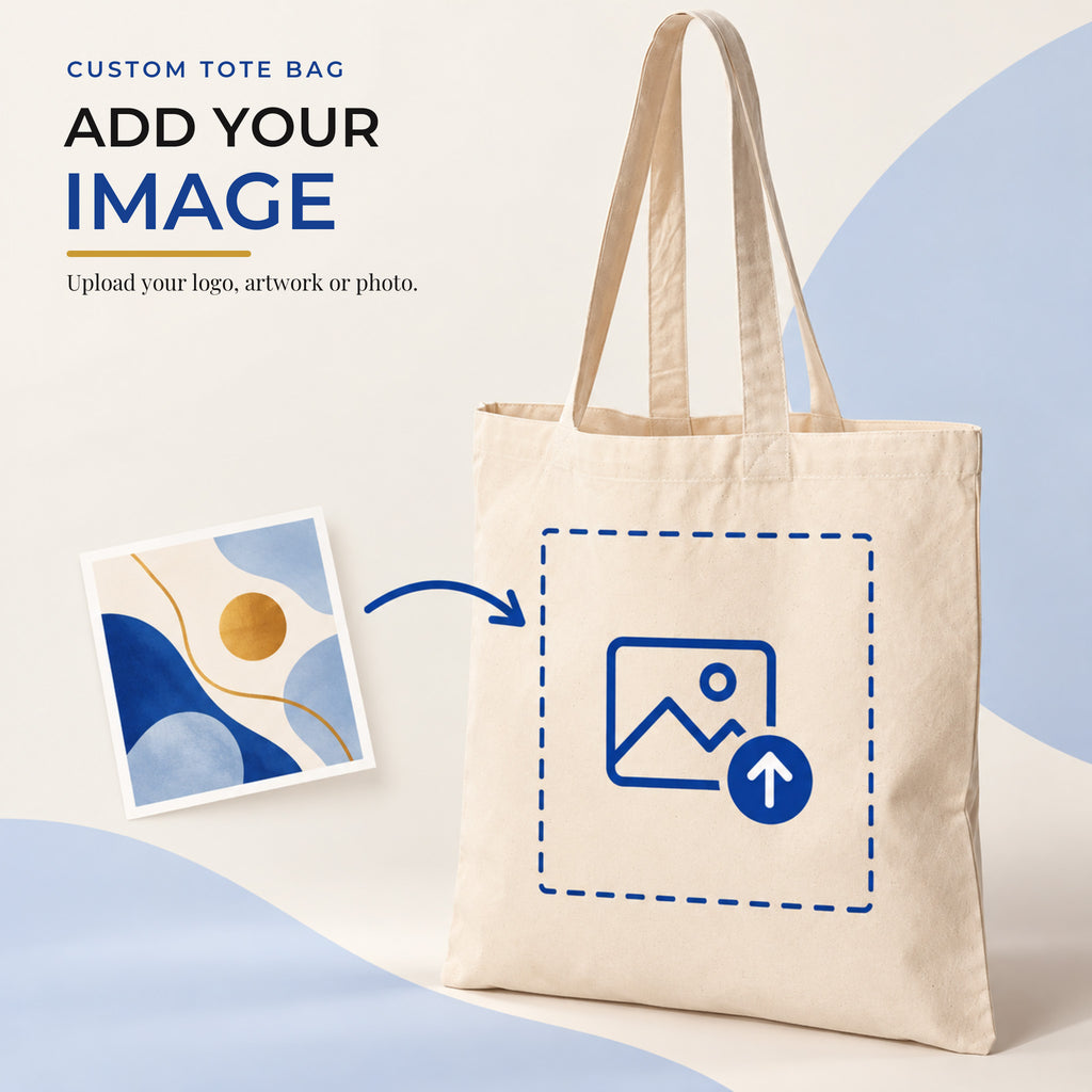Custom Tote Bag – Upload Your Image or Logo
