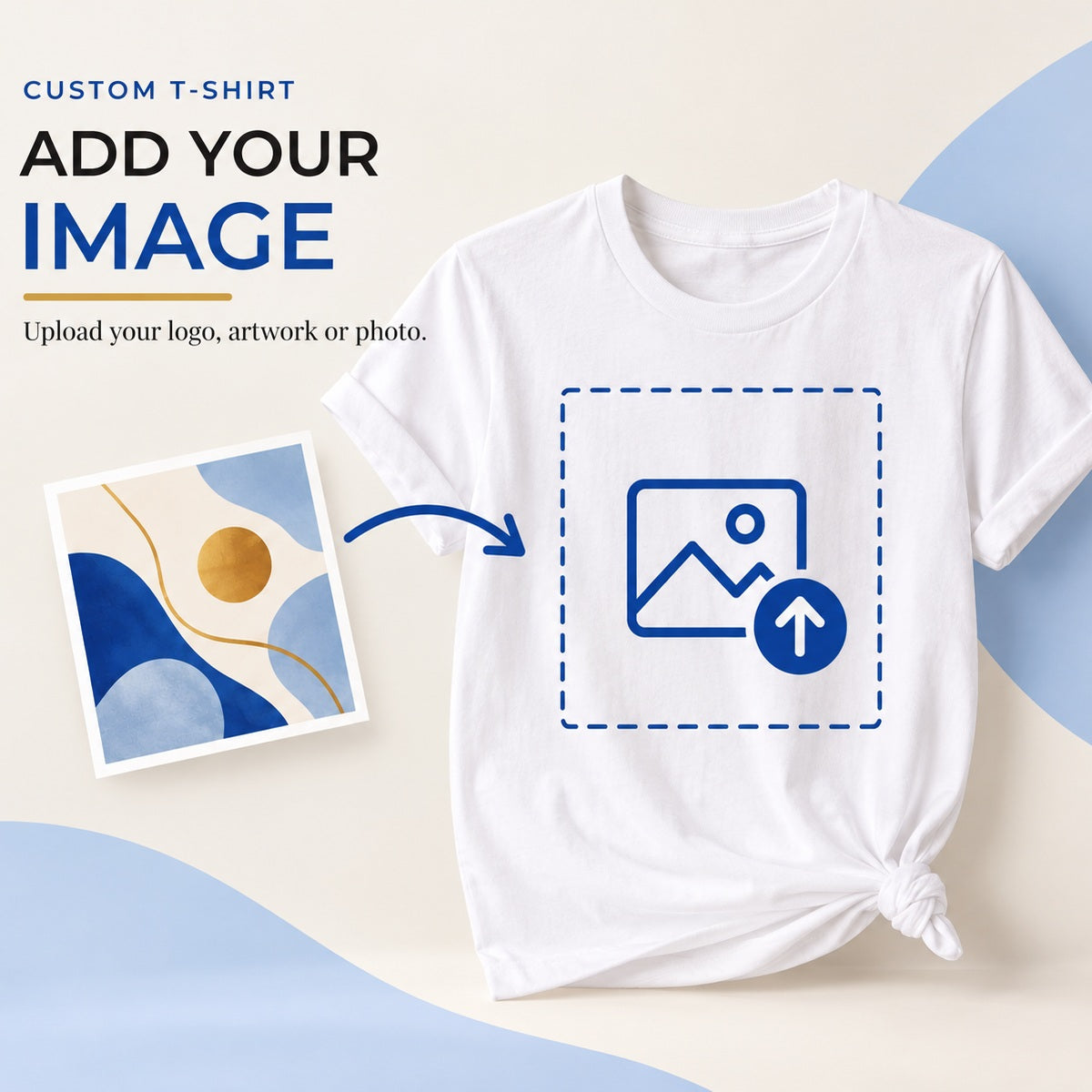 Custom T-Shirt – Upload Your Own Design | Personalized Graphic Tee