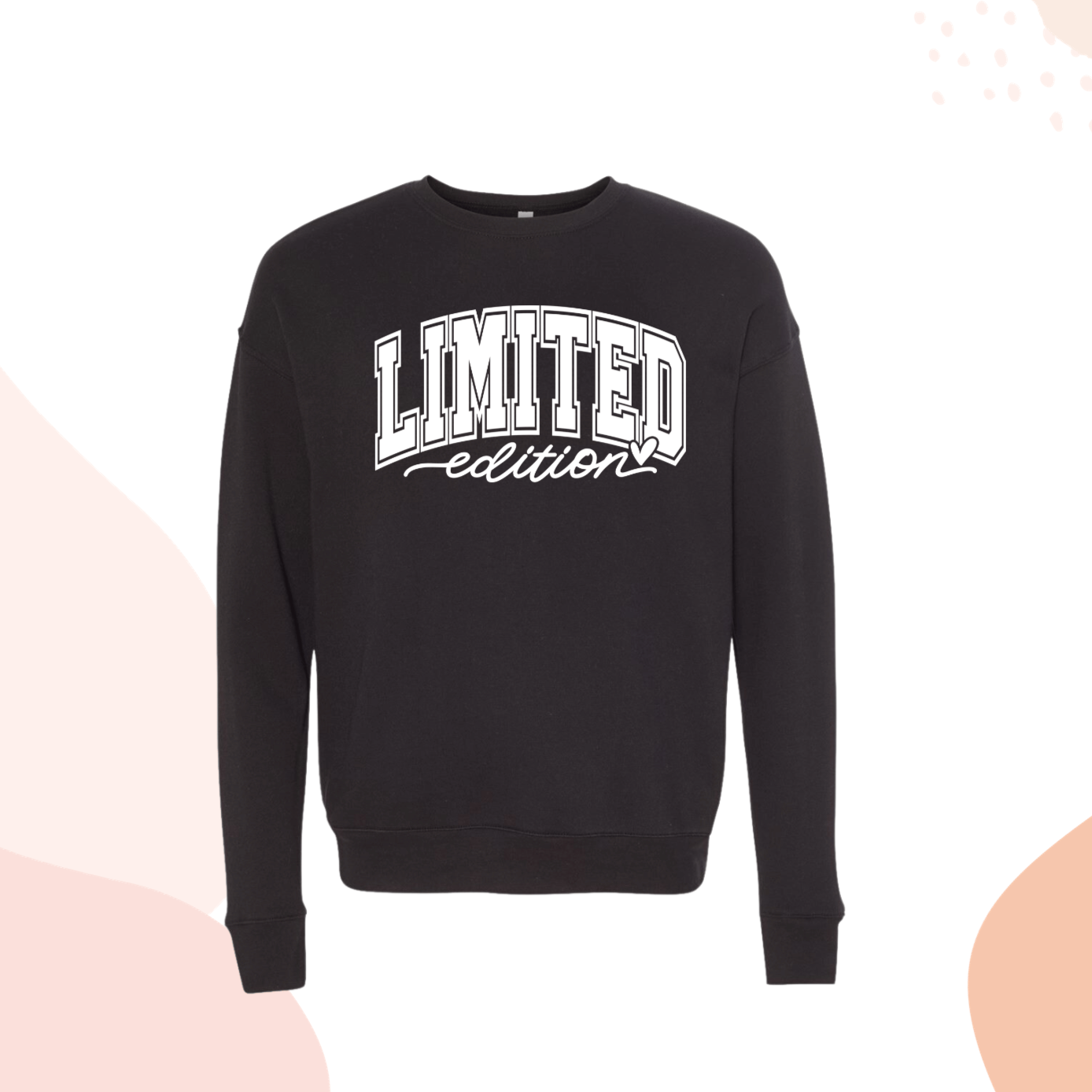 Black Self Love Sweatshirt Motivational Crewneck Sweater Black  Mental Health Matters Limited Edition Black Sweatshirt