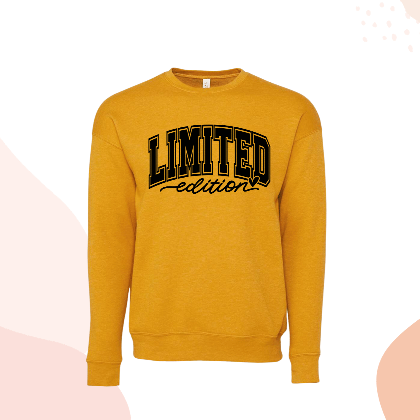 Gold Self Love Sweatshirt Motivational Crewneck Sweater Gold Mental Health Matters Limited Edition Gold Sweatshirt