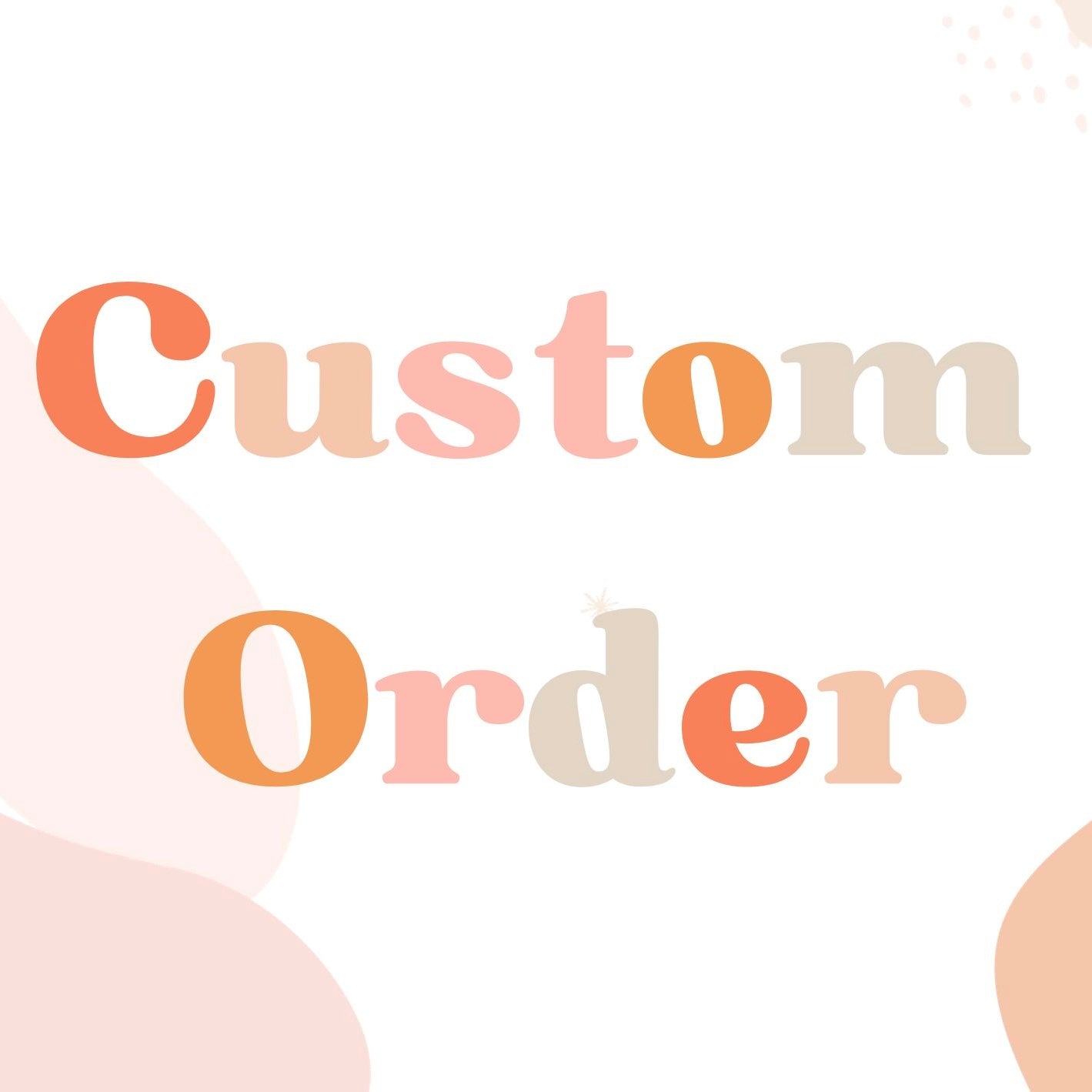 Custom Sweatshirt Order