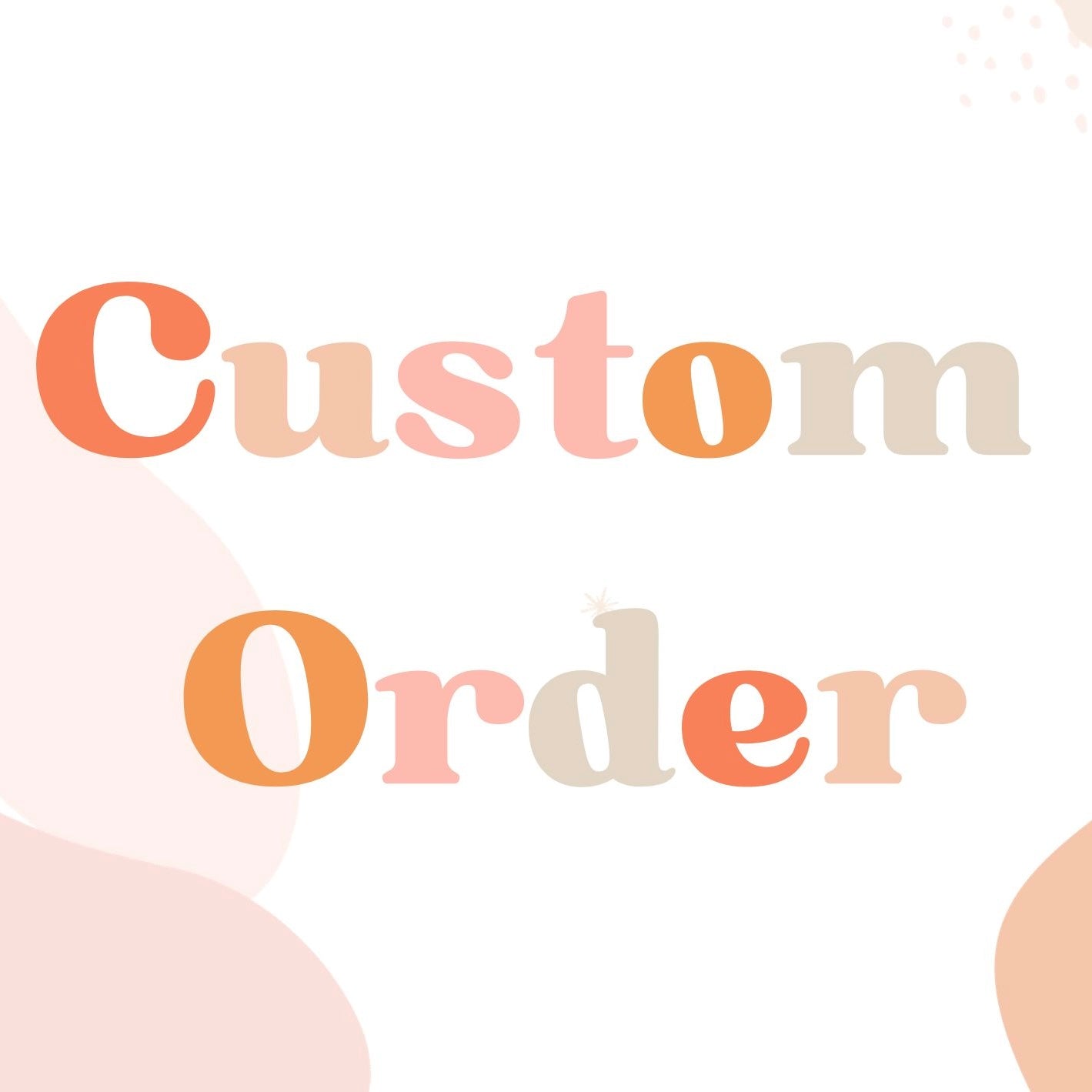 Custom T-Shirt Order