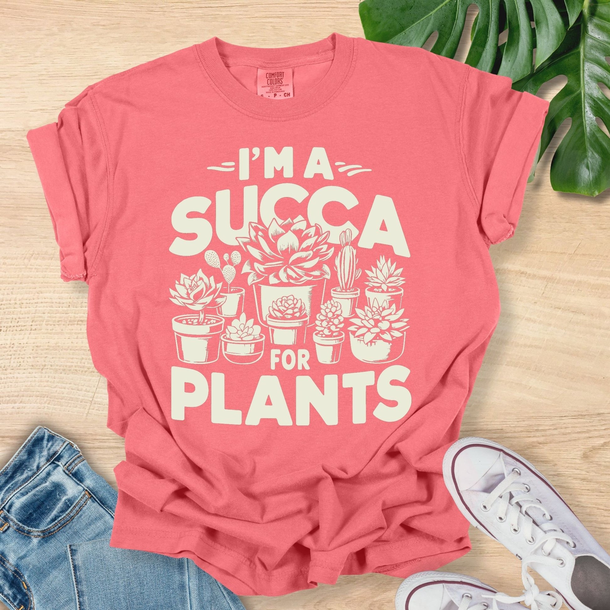 succulent tee shirt Funny Shirt for Houseplant Lover, Succulent Plant Gift, Botanical Shirt for Women or Men Plant Lover – Lenae Designs